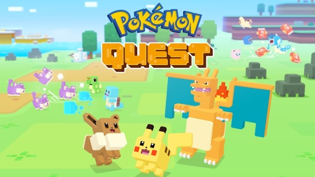 Phiêu lưu trên hòn đảo pokemon hình dạng khối vuông vui nhộn và thú vị