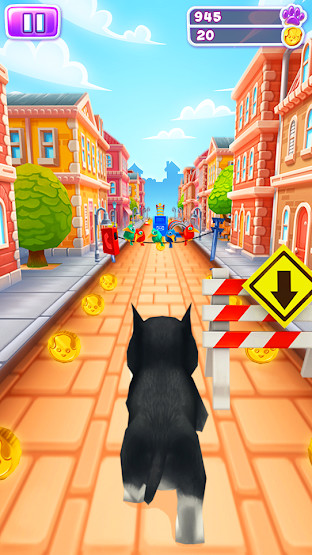 Game chạy bất tận cùng thú cưng siêu vui