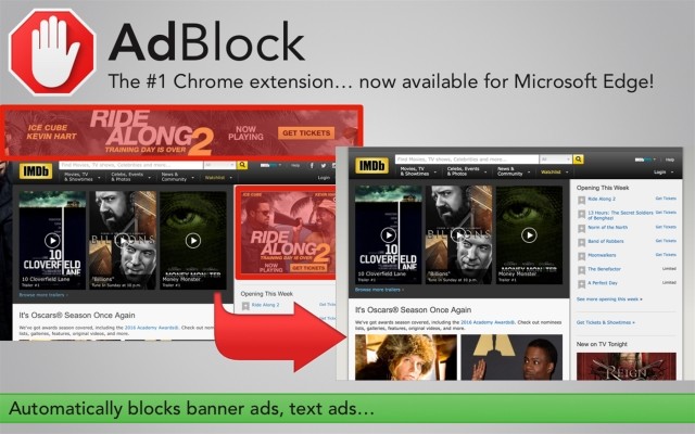 Giao diện AdBlock
