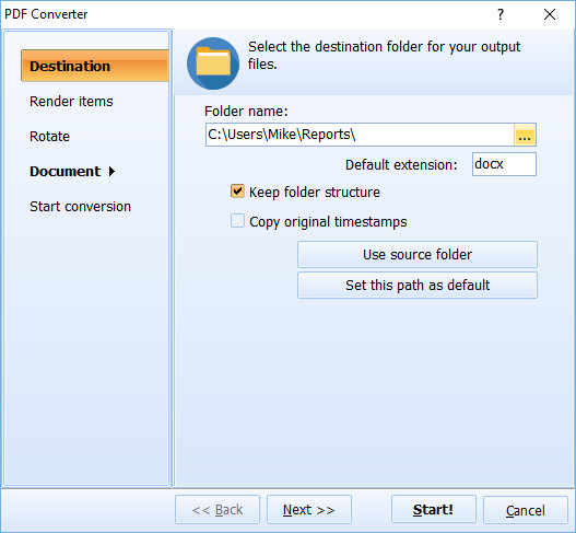 Giao diện Total PDF Converter