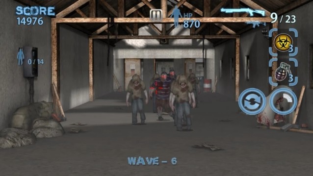 Game FPS bắn zombie ghê rợn