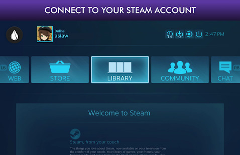 Kết nối với tài khoản Steam