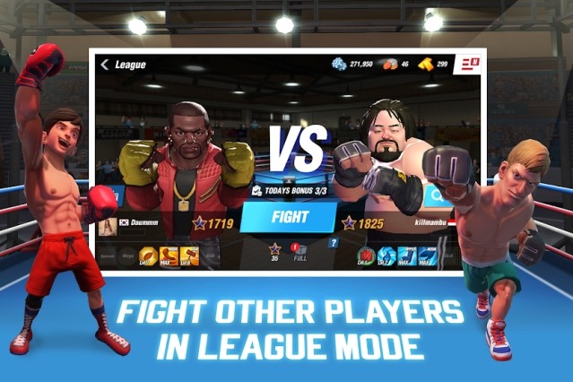 Chiến đấu với ngườ chơi khác trong chế độ League