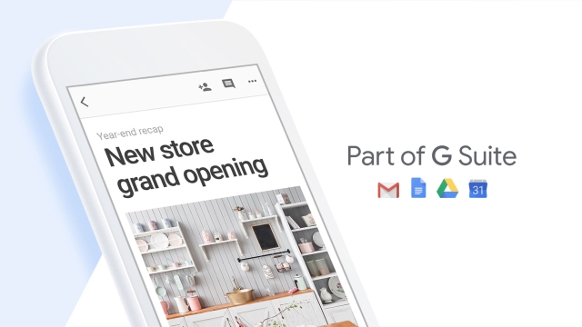 Google Docs cho iOS là một phần của G Suit