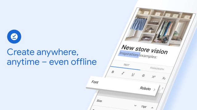 Google Docs cho iOS hỗ trợ tạo tài liệu mọi lúc, mọi nơi