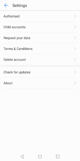 Thực hiện các cài đặt