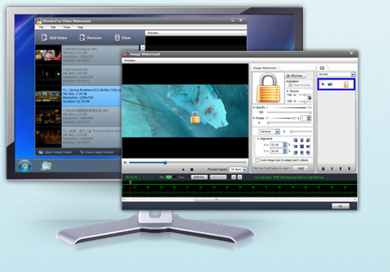 Giao diện WonderFox Video Watermark