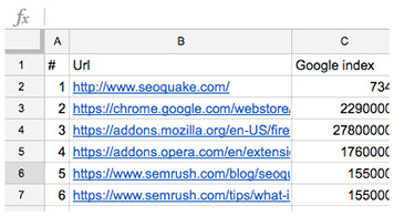 SEOquake hỗ trợ in
