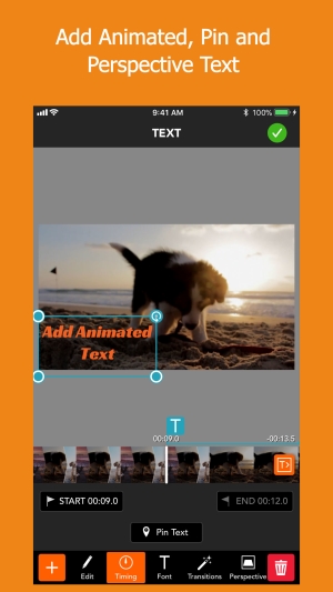 PicPlayPost cho iOS thêm hoạt ảnh vào video