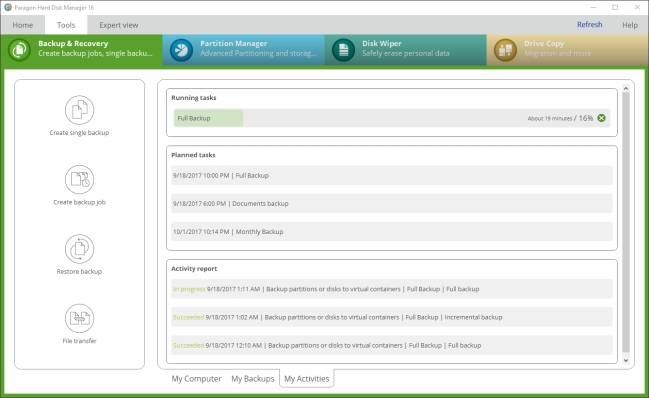 Paragon Hard Disk Manager for Windows trao toàn quyền kiểm soát cho bạn