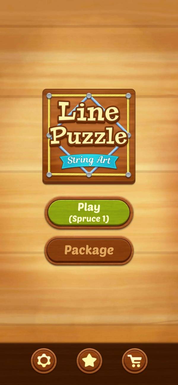 Giao diện Line Puzzle: String Art cho iOS