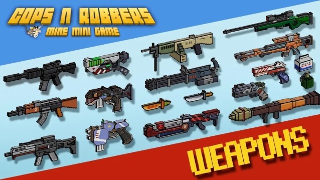 Vô vàn vũ khí cho người chơi lựa chọn