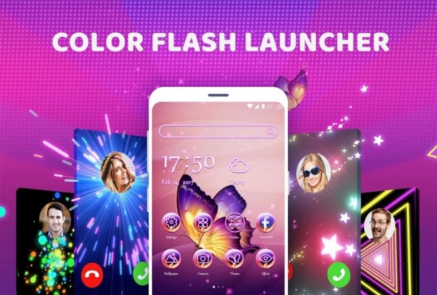 Color Flash Launcher là trình khởi chạy đầy màu sắc, làm đẹp cho điện thoại của bạn