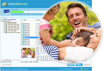 Eassos Recovery Free hỗ trợ xem trước
