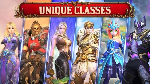 Thu thập và phát triển các lớp nhân vật độc đáo trong Crusaders of Light