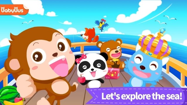Khám phá biển khơi rộng lớn trong game Little Panda Captain