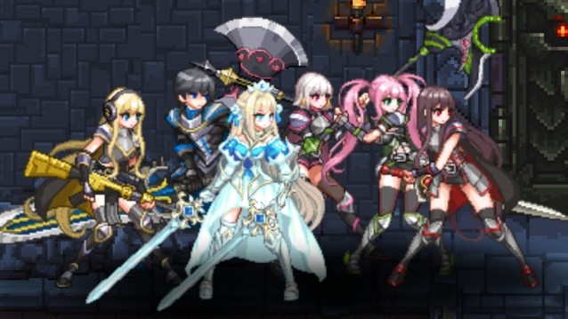 Chiến đấu trong hầm ngục để trở thành công chúa trong game Dungeon Princess