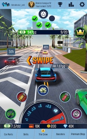 Idle Racing GO là game đua xe clicker độc đáo, mới lạ 
