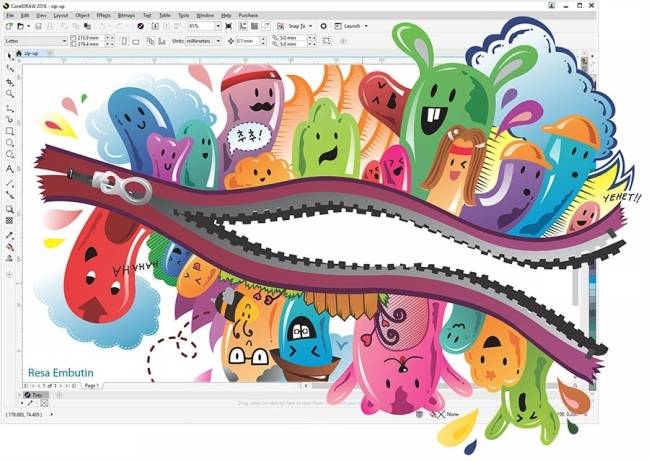 CorelDRAW Graphics Suite  dễ sử dụng