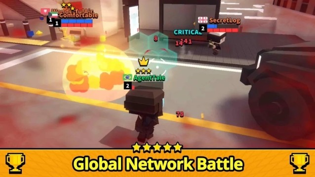 Tham gia các trận chiến với người chơi toàn cầu