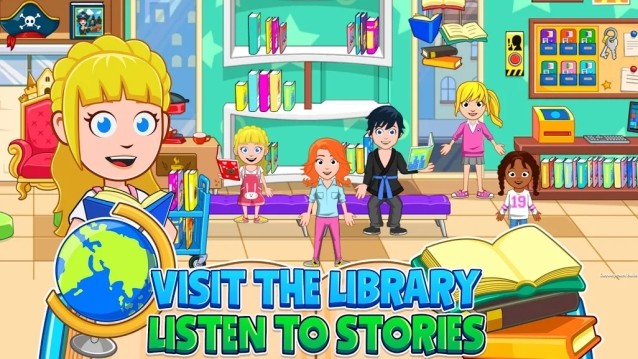 Vào thư viện và nghe kể chuyện