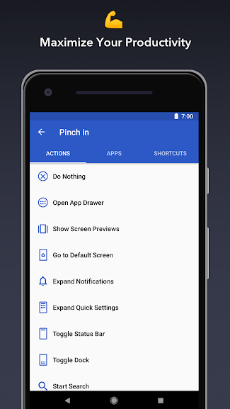 Apex Launcher cho Android tối đa hóa hiệu suất
