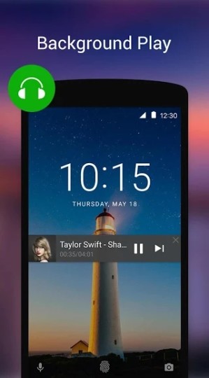 Phát video chạy nền