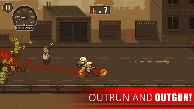 Vừa lái xe vừa bắn súng kịch tính