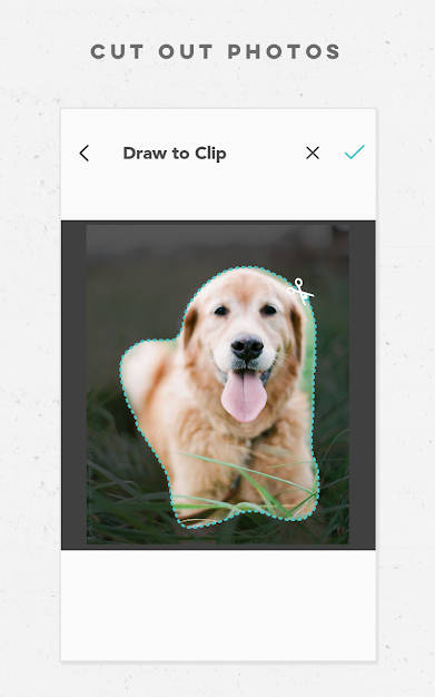 Cắt đối tượng trong ảnh bằng Pic Collage cho Android