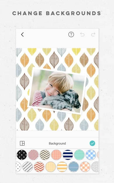 Thay đổi nền ảnh bằng Pic Collage cho Android