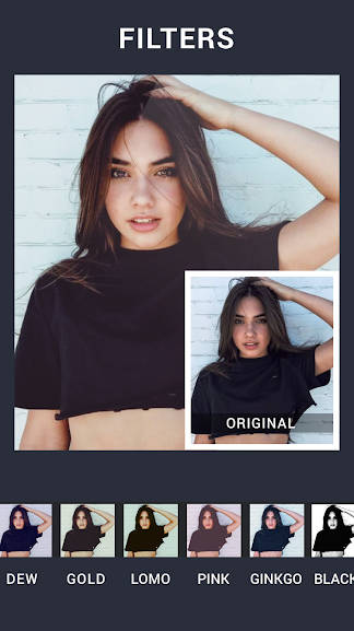 Bộ lọc ảnh trong Collage Maker cho Android