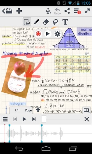 MetaMoJi Note tích hợp nhiều tính năng tiện ích 