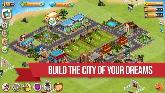 Xây dựng thành phố trong mơ của bạn với Village City - Island Sim