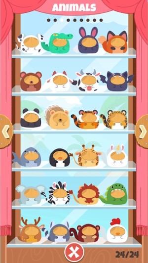 Nhiều bộ đồ hình thú nghộ nghĩnh