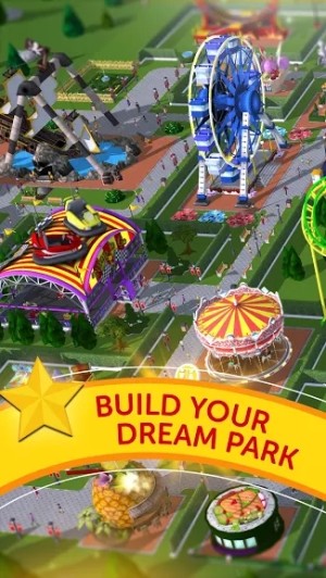 Xây dựng công viên trong mơ của bạn với RollerCoaster Tycoon Touch 