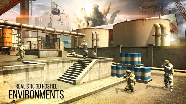 Mission Counter Attack có đồ họa 3D chân thực