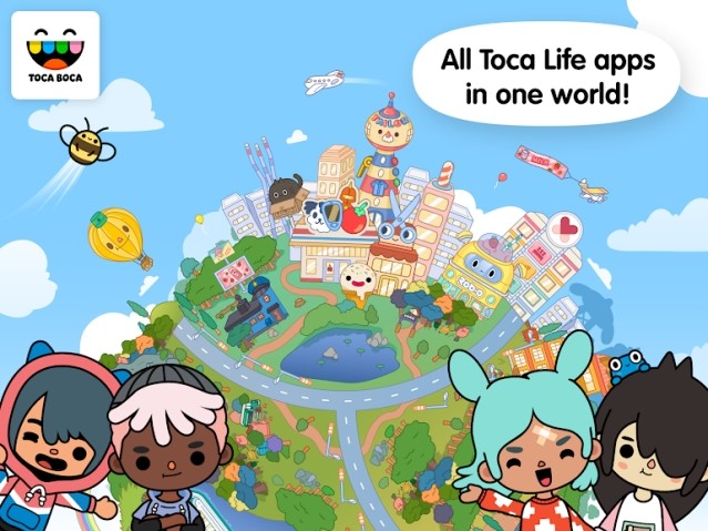 Tất cả trò chơi Toca Life được tập hợp trong game Toca Life: World