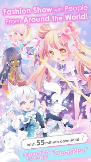 Tham gia trình diễn thời trang với người chơi khắp thế giới trong CocoPPa Play 