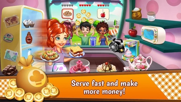 Phục vụ nhanh và kiếm thật nhiều tiền trong Cooking Tale 
