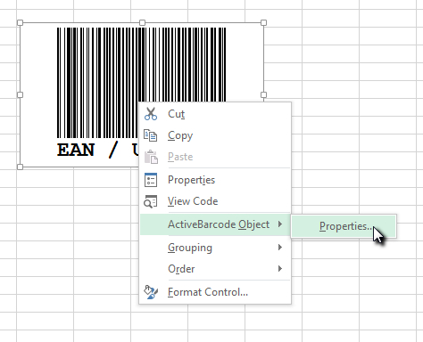 ActiveBarcode hỗ trợ tạo mã vạch phù hợp