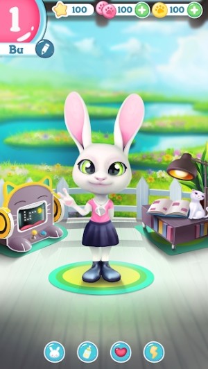 Hãy chăm sóc chu đáo cho bé thỏ trong Bu the Baby Bunny