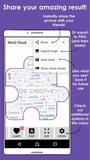 Chia sẻ thành quả với bạn bè qua mạng xã hội