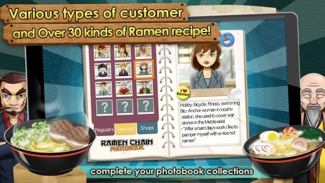 Nhiều thực khách thuộc mọi tầng lớp xã hội và hơn 30 công thức nấu ramen