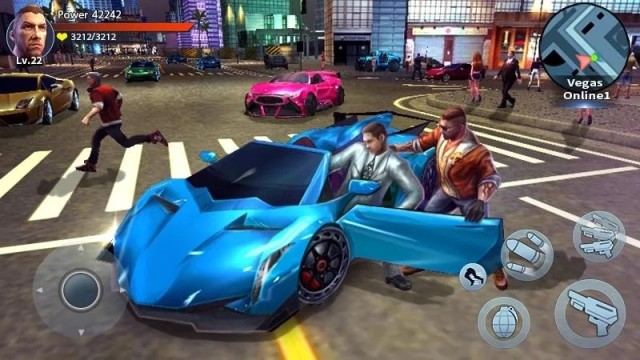 Auto Theft Gangsters có đồ họa 3D tuyệt đẹp