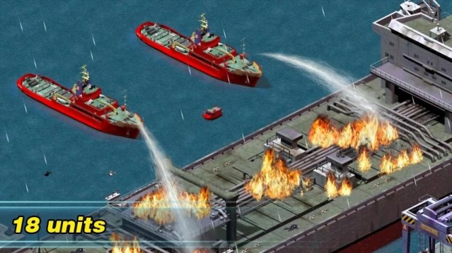 Game có 18 lực lượng cứu hộ