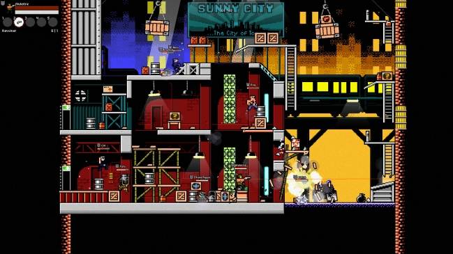 Đồ họa bắt mắt của Superfighters Deluxe