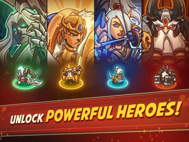 Có nhiều anh hùng để bạn mở khóa trong Empire Warriors Premium