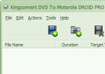 KingConvert DVD To Motorola Droid Pro