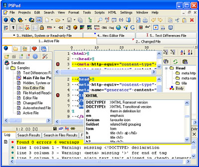 PSPad editor