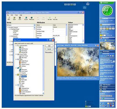 Giao diện Desktop Sidebar cho máy tính